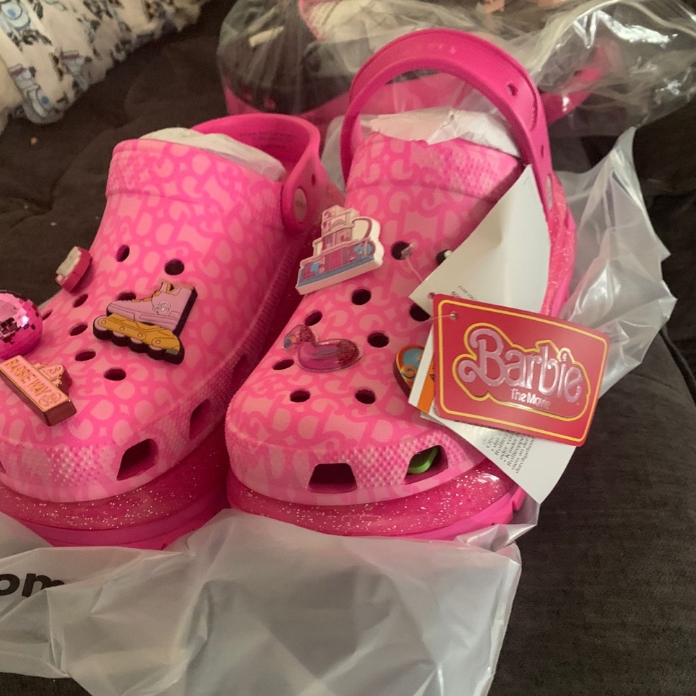 Crocs Barbie™ The Movie Mega Crush Clog new size 8 and size 9